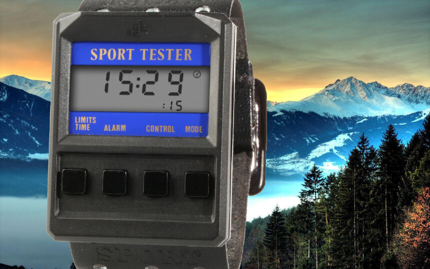 Pierwszy sporttester na świecie z pomiarem tętna za pomocą paska piersiowego