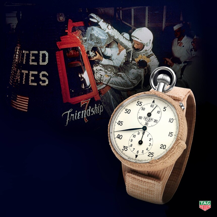 První švýcarské hodinky ve vesmíru. Foto: TAGHeuer