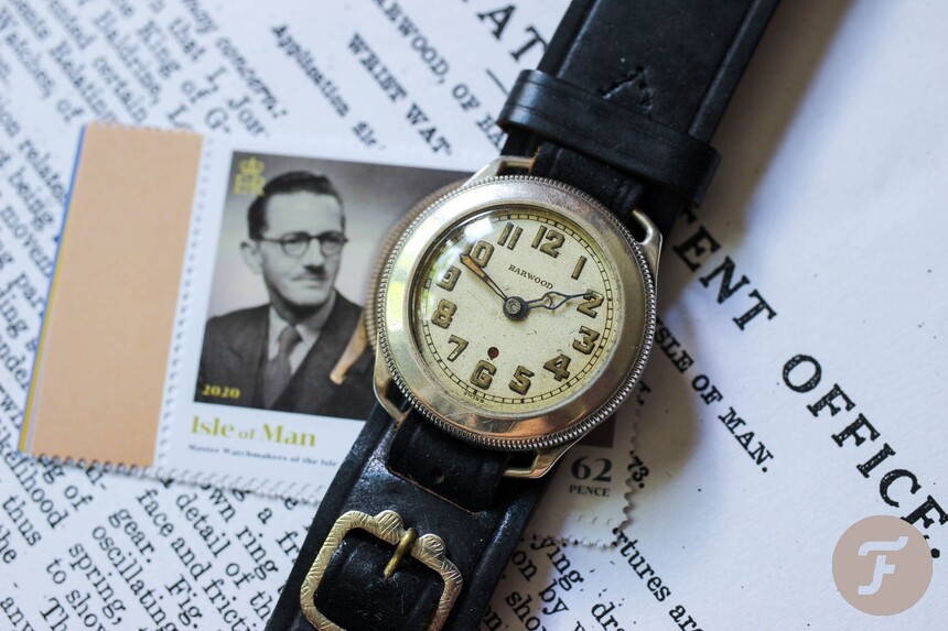 Pierwszy zegarek naręczny z naciągiem automatycznym marki Harwood. Źródło: www.reddit.com