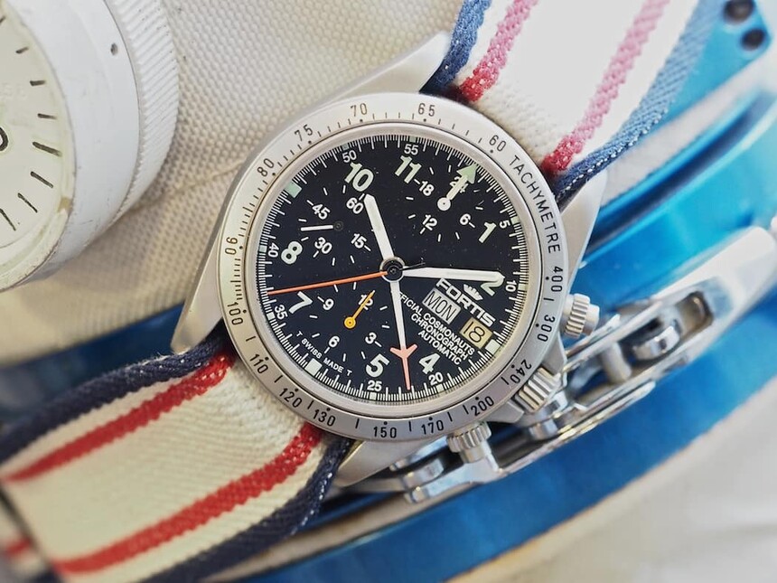 Model Fortis Official Cosmonauts Chronograph. Źródło: www.fratellowatches.com