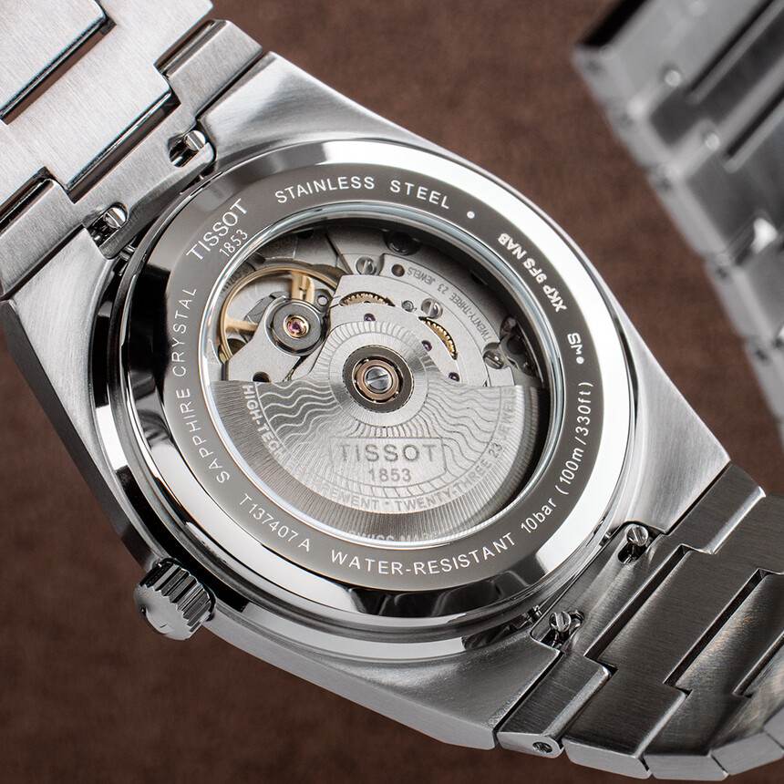 Zegarek Tissot z mechanizmem Powermatic 80.