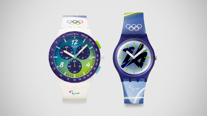 SWATCH OLYMPIC GAMES MILANO CORTINA 2026 Collection. Źródło: Swatch