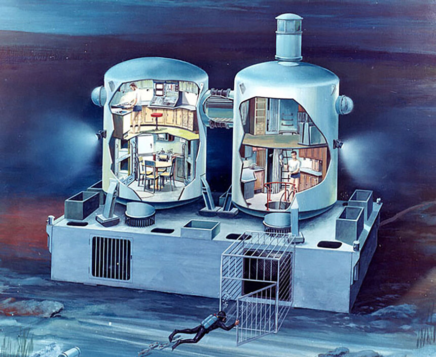 Stacja Tektite; źródło: General Electric Company