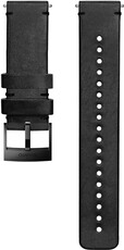 Skórzany pasek Suunto 24mm (pro Suunto Spartan Sport, Spartan Sport Wrist HR/Baro, Suunto 9), czarny