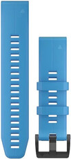 Pasek silikonowy Garmin 22mm (do Garmin Fenix 8/7/6 (47mm), Epix 2 itd.), niebieski V1, QuickFit, 010-12740-03