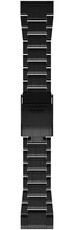 Tytanowa bransoleta Garmin 26mm (pro Garmin Fenix 8/7X/6X (51mm), Tactix aj.), czarny V2, QuickFit