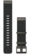 Pasek nylonowy Garmin 22mm (do Garmin Fenix 8/7/6 (47mm), Epix 2 itd.), czarny, QuickFit, 010-12738-03
