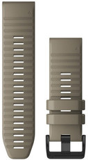 Silikonowy pasek Garmin 26mm (pro Garmin Fenix 8/7X/6X (51mm), Tactix aj.), beżowy V1, QuickFit