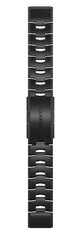 Tytanowa bransoleta Garmin 22mm (pro Garmin Fenix 8/7/6 (47mm), Epix 2 aj.), czarny, QuickFit