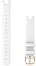 Pasek skórzany Garmin 14mm (do Lily), biały V1, 010-13068-A3