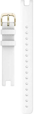 Pasek skórzany Garmin 14mm (do Lily), biały V2, 010-13068-A6