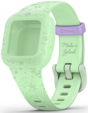 Pasek plastikowy Garmin (do Vívofit junior 3), zielony, Disney, Little Mermaid, 010-12666-43