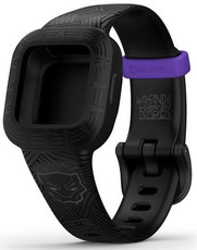 Pasek plastikowy Garmin (do Vívofit junior 3), czarny, Marvel, Black Panther, 010-12666-40