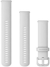 Silikonowy pasek Garmin 20mm (pro Venu, Venu Sq, Venu 2 plus aj.), biały, Quick Release, + przedłużona część 