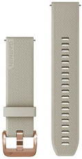 Pasek silikonowy Garmin 20mm (do Venu, Venu Sq, Venu 2 plus itd.), beżowy, Quick Release, 010-13114-02