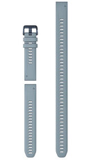 Pasek silikonowy Garmin 20mm (do Garmin Fenix 8/7S/6S (43mm) itd.), niebieski, QuickFit + wydłużona część, 010-13029-00