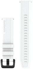 Pasek silikonowy Garmin 20mm (do Venu, Venu Sq, Venu 2+ itd.), biały, Quick Release, 010-13076-02