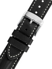 Skórzany pasek Morellato Sailing M 5617C03.019, czarny
