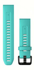 Pasek silikonowy Garmin 20mm (do Garmin Fenix 8/7S/6S (43mm) i inne), niebieski V1, QuickFit, 010-13102-05