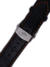 Pasek skórzany Orient UDCYPSB 23mm (do modelu CFT00), czarny