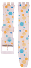 pasek plastikowy Ricardo Barletta 19mm (do Swatch), kolorowy V2