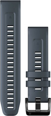 Pasek silikonowy Garmin 22mm (do Garmin Fenix 8/7/6 (47mm), Epix 2 itp.), niebieski V2, QuickFit, 010-13111-05