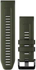 Pasek silikonowy Garmin 26mm (do Garmin Fenix 8/7X/6X (51mm), Tactix itp.), zielony V1, QuickFit, 010-13117-03