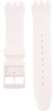 Pasek silikonowy Ricardo Barletta (do Swatch), biały