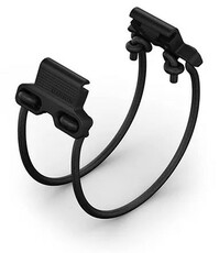 Silikonowy pasek Garmin 20mm Bungee Mount (pro Garmin Fenix 8/7S/6S (43mm), aj.), czarny, QuickFit