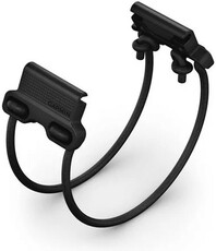 Silikonowy pasek Garmin 26mm Bungee Mount (pro Garmin Fenix 8/7X/6X (51mm), Tactix aj.), czarny, QuickFit