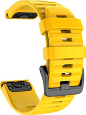 Pasek silikonowy Ricardo Livigno 20mm, Yellow, QuickFit
