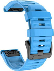 Pasek silikonowy Ricardo Livigno 22mm, Blue, QuickFit