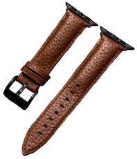 Pasek skórzany Ricardo (do Apple Watch 42/44/45/49mm), brązowy V2