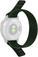 pasek nylonowy Ricardo Cortina 22mm, Green, przewlekany