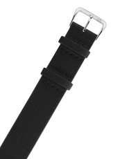 Skórzany pasek Morellato Vintage 5764D75.019 M, czarny, NATO