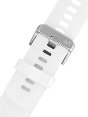Silikonowy pasek Morellato Byte 5654187.017 M, biały, Quick Release