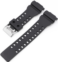 Pasek plastikowy Ricardo Cassola 16mm (do Casio G-Shock GA-100, GA-110, GD-120, GLS-100), czarny V1
