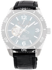 Skórzany pasek Orient Star UL00G012J0 21mm (pro RE-AT01), czarny