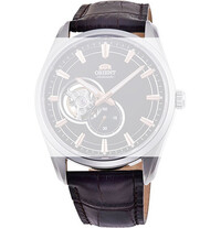 Pasek skórzany Orient UL014012J0 22mm (do modelu RA-AR00), brązowy