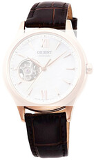 Pasek skórzany Orient UL019021P0 17mm (do modelu RA-AG002), brązowy
