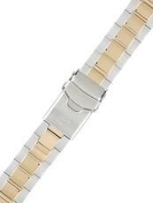 Bransoleta ze stali nierdzewnej Orient UM024111C0 22mm (do modelu RA-AA09), dwukolorowy