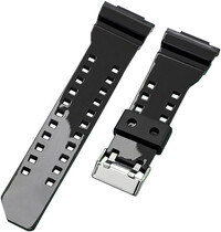 Pasek plastikowy Ricardo Cassola 16mm (do Casio G-Shock GA-100, GA-110, GD-120, GLS-100), czarny V8