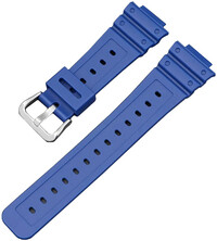 pasek silikonowy Ricardo Ribolla 16mm (do Casio G-Shock GA-2100/GA-2110, DW-5600, GW-6900), niebieski V1