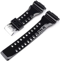 Pasek plastikowy Ricardo Cassola 16mm (do Casio G-Shock GA-100, GA-110, GD-120, GLS-100), czarny V2