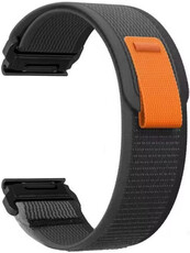 Nylonowy pasek Ricardo 26mm (pro Garmin Fenix 8/7X/6X (51mm), Tactix aj.), czarny V3, QuickFit