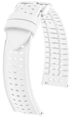 Pasek kauczukowy Hirsch NYAD M 0920099100-2, biały, kauczuk naturalny, długość M, Quick Release