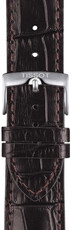 Skórzany pasek Tissot T852.041.655 22mm, brązowy