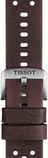Pasek skórzany Tissot T852.046.777 22mm, brązowy, Quick Release