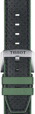 Skórzany pasek Tissot T852.046.787 22mm, czarny