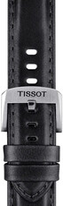 Skórzany pasek Tissot T852.046.834 20mm, czarny